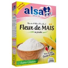 Fleur de mais en poudre 450g - ALSA