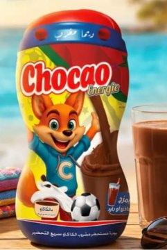 CHOCOLAT EN POUDRE ENERGIE 160G CHOCAO