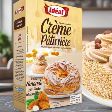 Crème pâtissière à l’amande 200g - IDÉAL