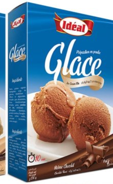Préparation pour crème glacée chocolat 120g - IDEAL
