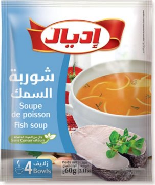 SOUPE DE POISSONS 60G IDEAL