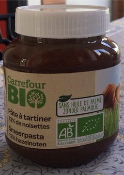 Pâte à tartiner aux noisettes Carrefour – 400g