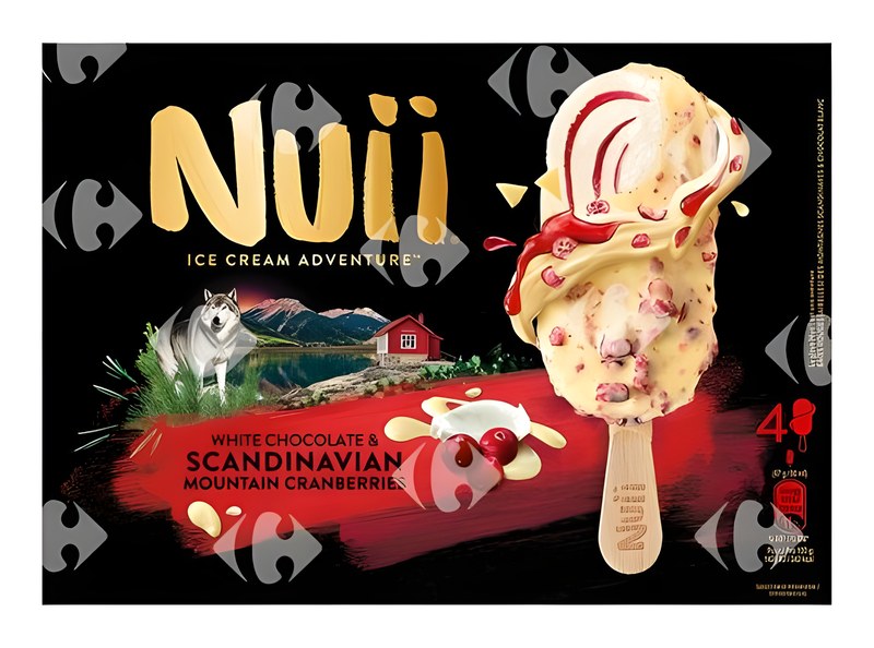 Bâtonnets Chocolat Blanc Canneberge Nuii 4x360 ml