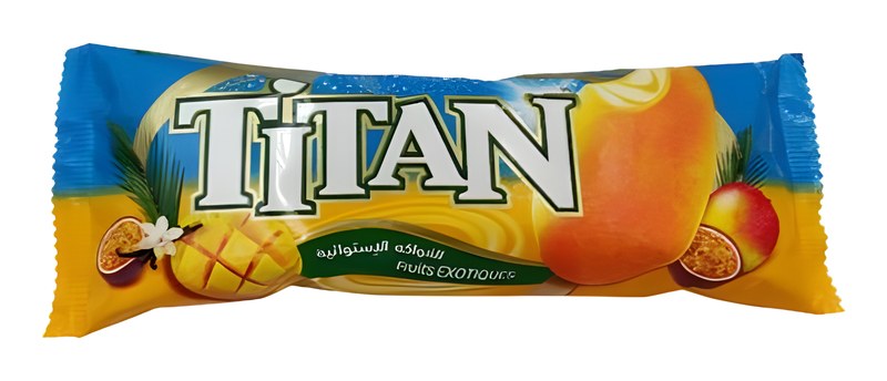 Bâtonnet de Glace Fruits Exotiques Titan 90 ml