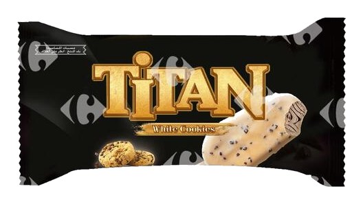 Bâtonnet Glace White Cookies Titan 120ml