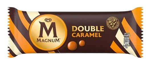 Bâtonnet Glacé Double Caramel Magnum 95 ml
