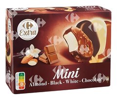 Mini Bâtonnets Glace 4 Variétés Carrefour 4x100 ml