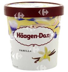 Pot de Glace Vanilla and Cream Häagen-Dazs 460 ml