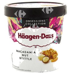 Pot de Glace Macadamia Nut Brittle Häagen Dazs 460 ml