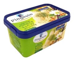 Crème Glacée Vanille Pistache Pingouin en Bac 1 L