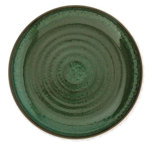 Assiette Plate Porcelaine Marv O Vert Kasa 27cm
