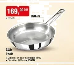 Poêle Bonera – Ø28 cm