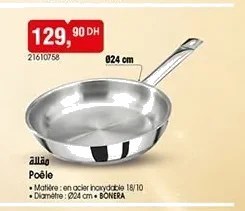 Poêle Bonera – Ø24 cm