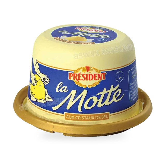 Beurre La Motte aux Cristaux de Sel Président 250g