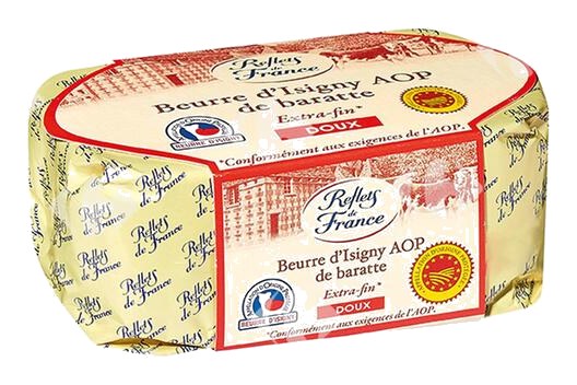 Beurre Doux de Baratte d'Isigny Reflets de France 250g