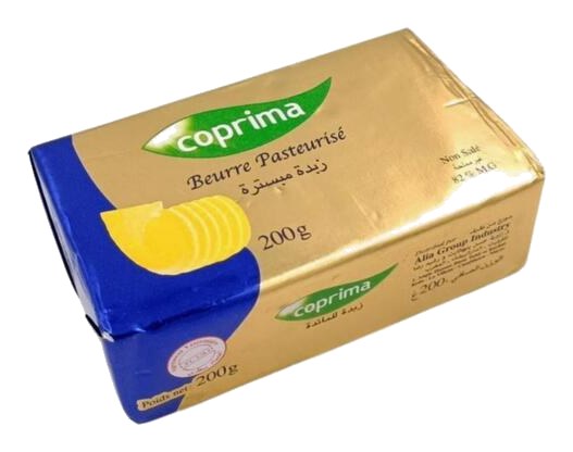 Beurre Doux Plaquette Coprima 200g