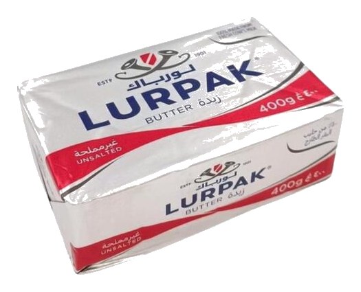 Beurre Doux Lurpak Plaquette 400g