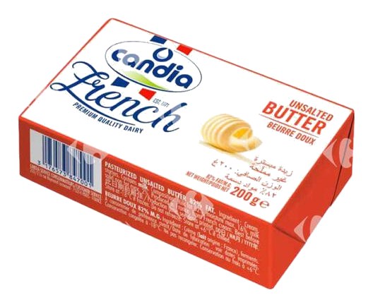 Beurre Doux 80%MG Candia 200g