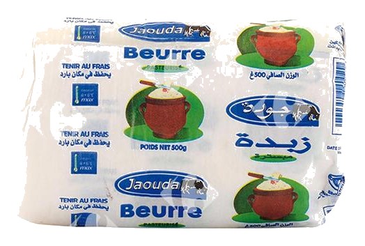 Beurre doux bloc Jaouda 500g