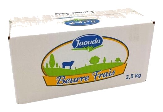 Beurre Doux Jaouda Bloc 2,5kg