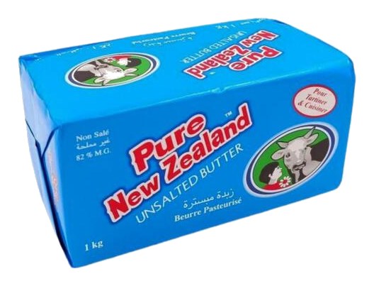 Beurre Doux Pure New Zealand Bloc 1kg