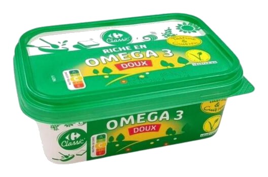 Margarine Doux Oméga 3 Carrefour Classic 250 g