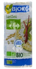 Galettes de Riz Complet et Sans Gluten Bio Bjorg 130 g