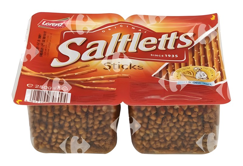 Sticks Salés Saltletts Lorenz 250 g