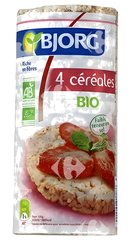 Galettes Bio 4 Céréales Bjorg 130 g