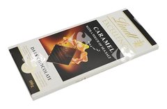 Tablette de Chocolat Noir aux Éclats de Fins Caramels Excellence Lindt 100 g