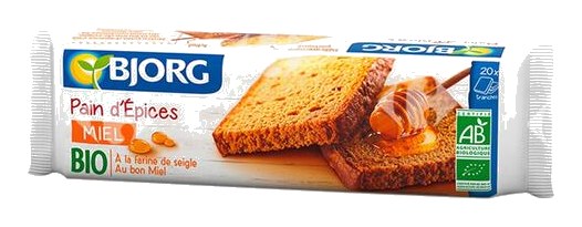 Pain d'Épices Bio au Miel Bjorg 300 g