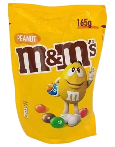 Billes Chocolat au Lait et Cacahuètes M&M'S 200 g