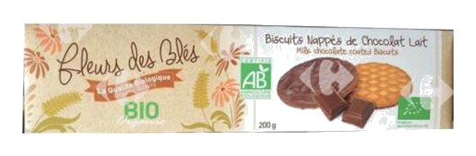 Sablé au Chocolat au Lait Bio Fleurs des Blés 200g