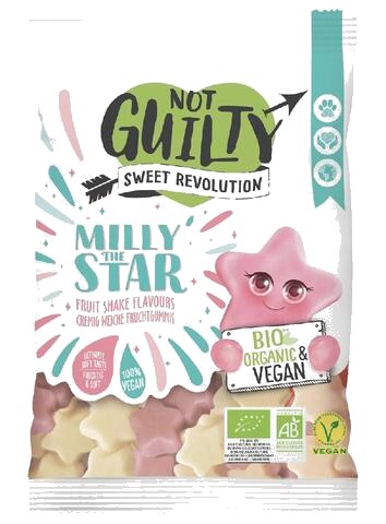 Bonbons Gommes Bio Milly the Star 90 g