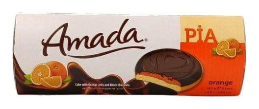 Biscuit Fourré à l'Orange Pia Amada 100 g