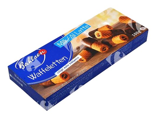 Gaufrettes Chocolat au Lait Waffeletten Balhsen 100 g