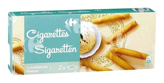 Cigarettes Croustillantes Carrefour 200 g