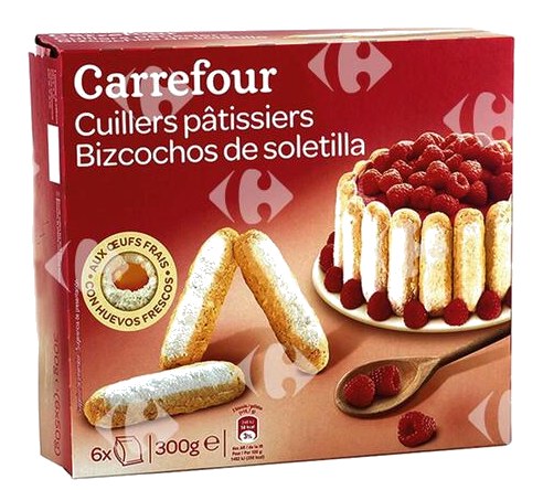 Biscuits Cuillers Carrefour 300g