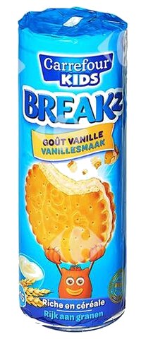 Biscuits Fourrés Vanille Break 2 Carrefour Kids 330g