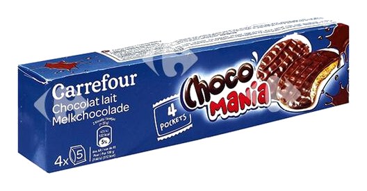 Biscuits Enrobés Chocolat Carrefour 200g