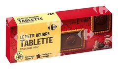 Biscuits Petit Beurre Tablette Chocolat Noir Carrefour 150 g