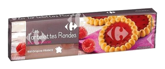 Tartelette Framboise Carrefour 150 g