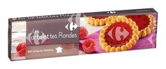 Tartelette Framboise Carrefour 150 g