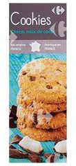 Cookies Coco Carrefour 200 g