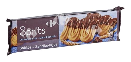 Biscuits Sablés Chocolat au Lait Carrefour 150 g