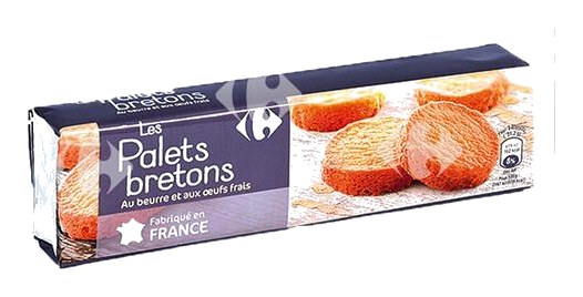 Biscuits Palets Bretons Carrefour 2x125 g