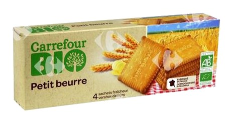 Biscuits Petit Beurre Carrefour Bio 167g