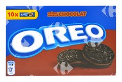 Pack Biscuits Fourrés Chocolat Oreo 10x57 g