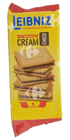 Biscuits Fourrés Crème Chocolat Leibniz 228g