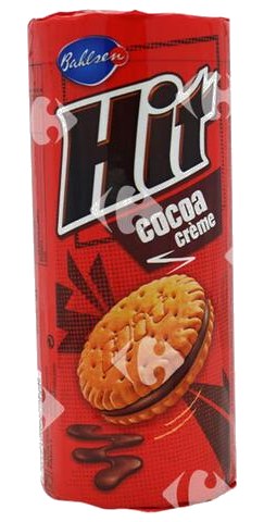 Biscuits Sandwich Cacao Hit Bahlsen 220 g